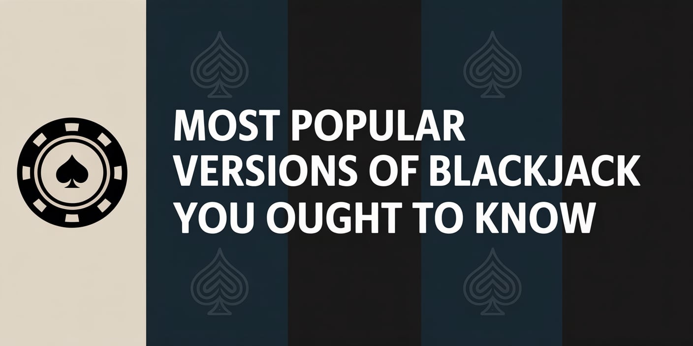 Most Popular Versions of Blackjack You Ought to Know